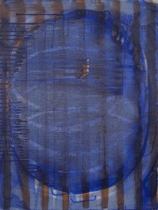 Blue Matter, 2016, Oil on Linen, 24 x 18 in.